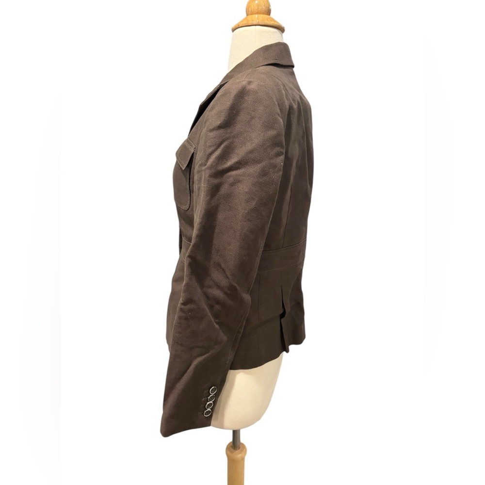 Banana Republic Women’s Brown Button-Up Blazer- size 4 - Picture 4 of 5